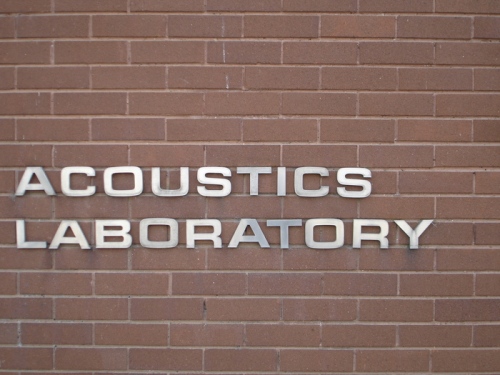 Acoustics laboratory